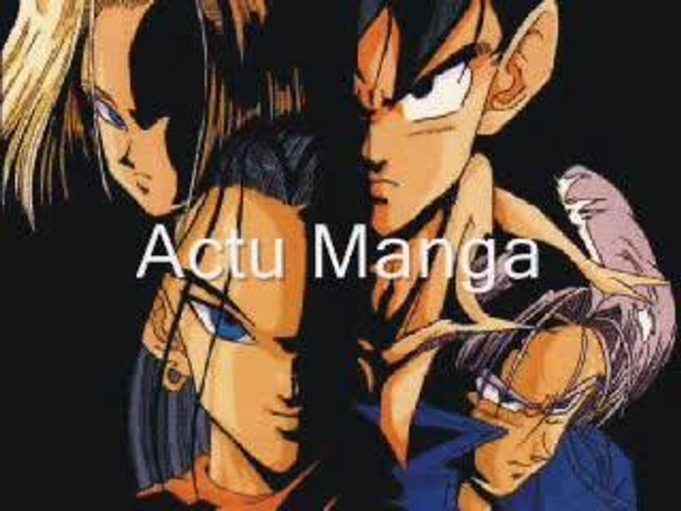 dbz Gohan et Trunks vs c-17 et c-18