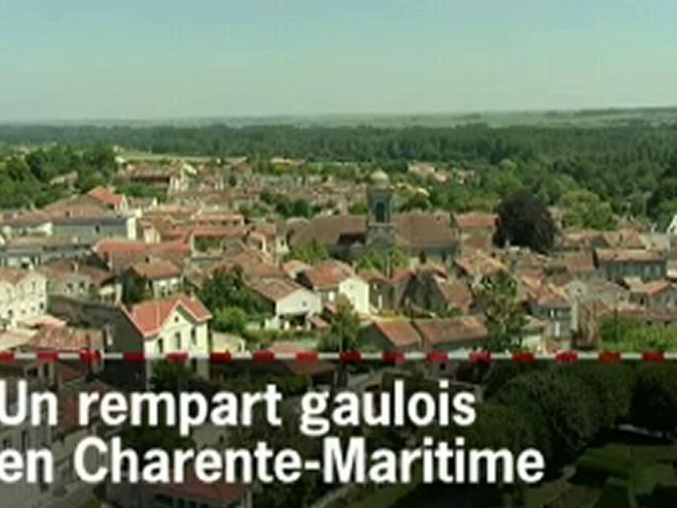 Un rempart gaulois en Charente-Maritime