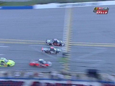 nascar truck serie talladega 2010 finish