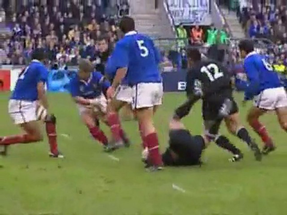 Chabal NZ 2011 France All Blacks 1999