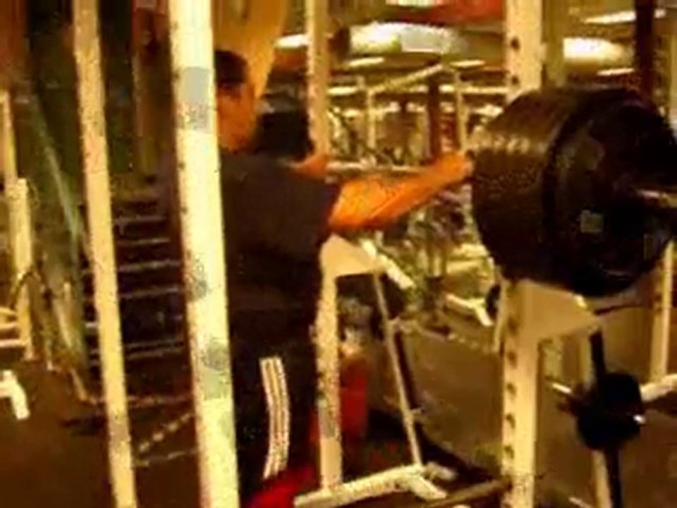 Carlos Leg Training 3 weeks out