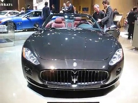 Paris Mondial de l’Automobile 2010 : Maserati Grancabrio