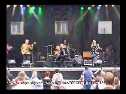 FORGET THE HEROES finaliste du tremplin SFR JEUNES TALENTS