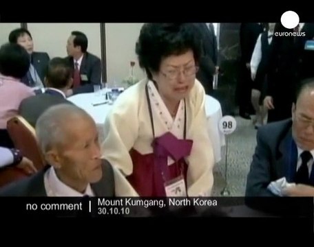 Separated family reunion meeting in North Korea - no comment