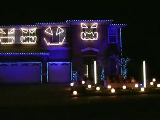 Halloween Light Show 2010 HD
