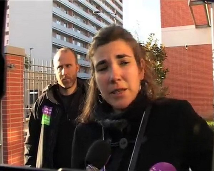 Les employés de l'hôpital Marchant à l'ARS