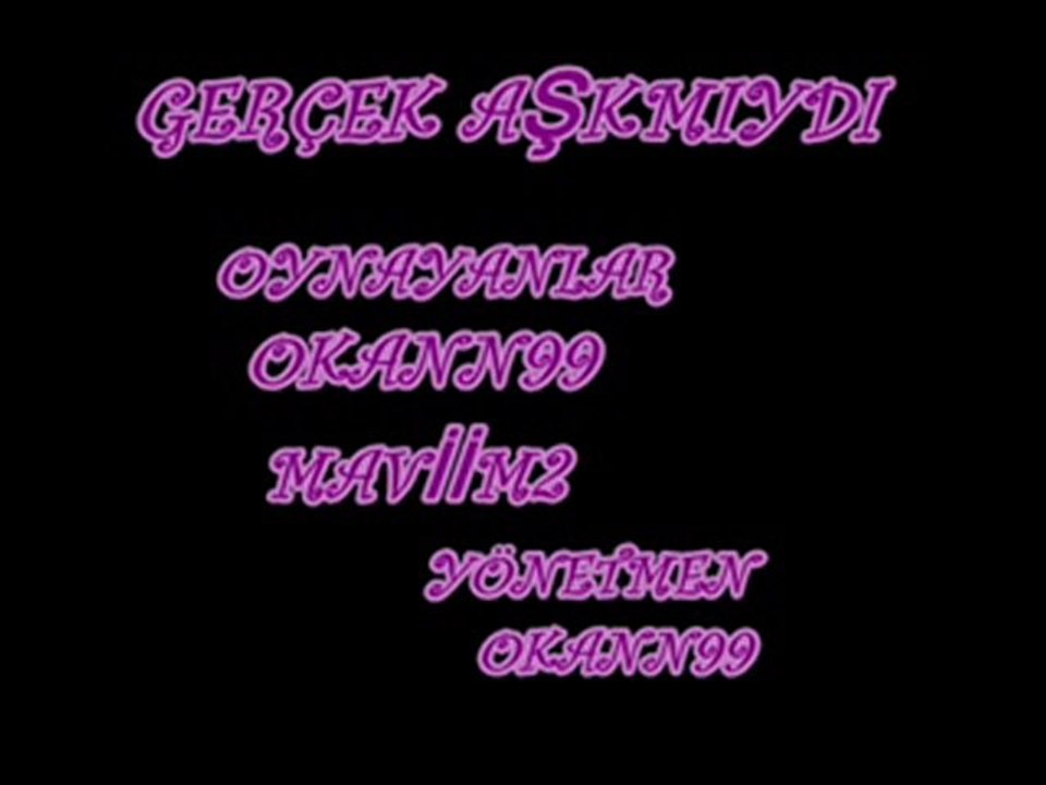 Gerçek Aşkmıydı ?(Gerçek Kankalık)8.bölüm