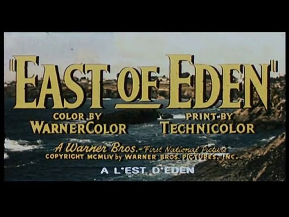 TRAILER A L'EST D'EDEN FILM JAMES DEAN ELIA KAZAN VOSTF