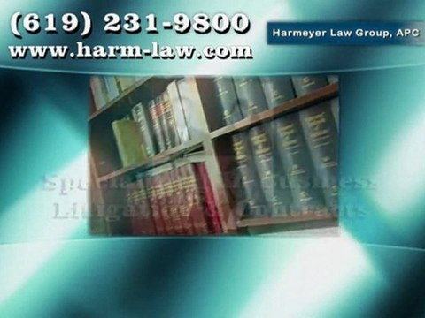 Business Litigation Attorney San Diego Harmeyer Law Group