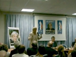 Marine Le Pen dans l'Oise en 2010 (1ère partie)