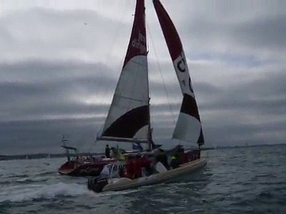 depart de la route du rhum 2010