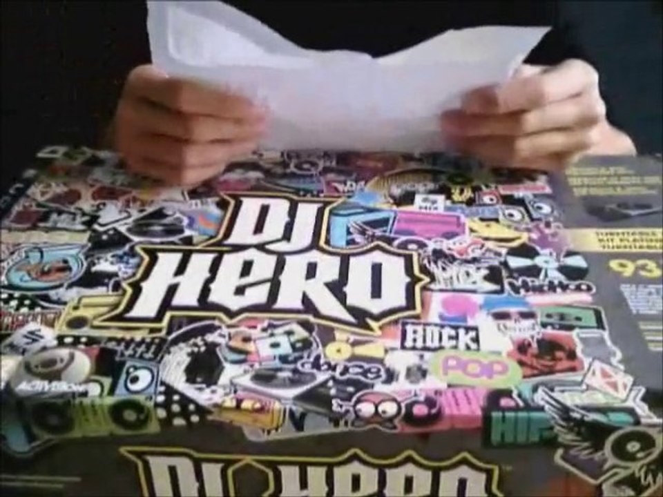 Déballage : Dj Hero - PS3 -