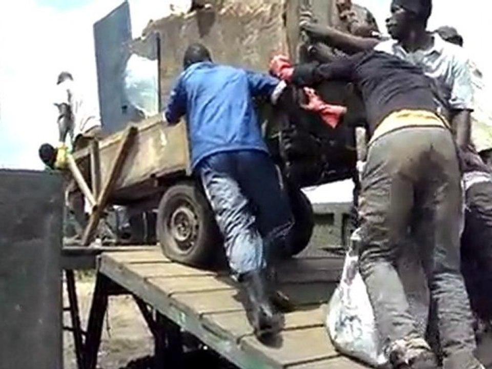 Pré-collecte rudimentaire des ordures ménagères