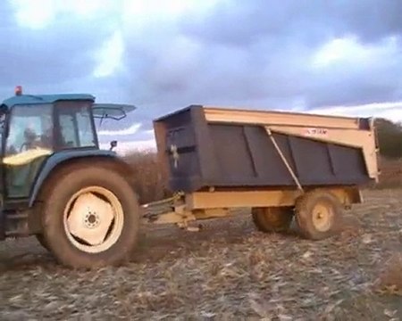 Moisson du maïs avec une Lexion 600