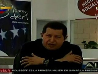 Chávez felicita a Rousseff por victoria en presidenciales B