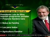 Brasil que deja Luiz Inácio Lula da Silva