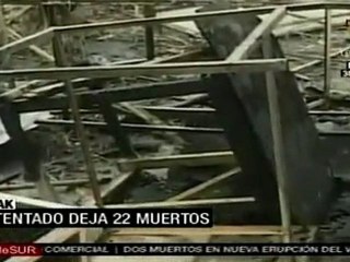 Un atentado en Irak deja 22 muertos y más de 60 heridos