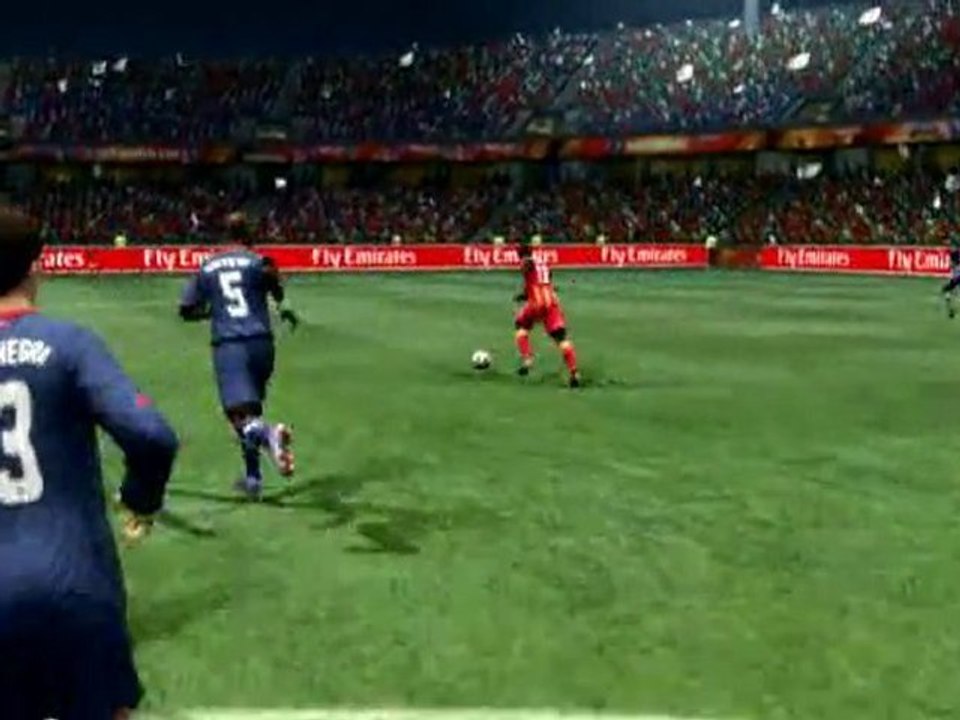 Octavos De Final - P50-Estados Unidos-Ghana Simulacion 2010 FIFA World Cup South Africa de EA Sports