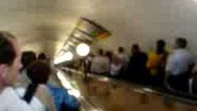 Un grand escalator