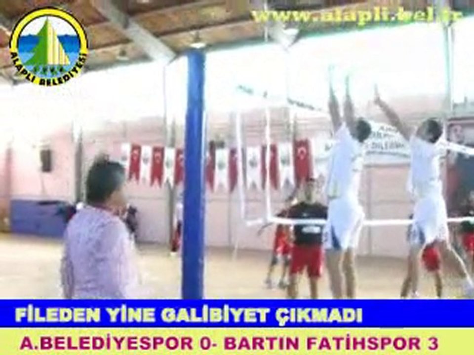 ALAPLI BELEDİYE 0-FATİHSPOR 3
