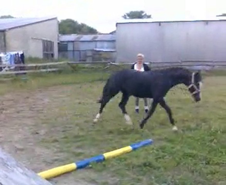 Tatiana premiére fois à la longe