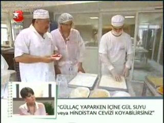 Ender Saraç dan güllaç tarifi