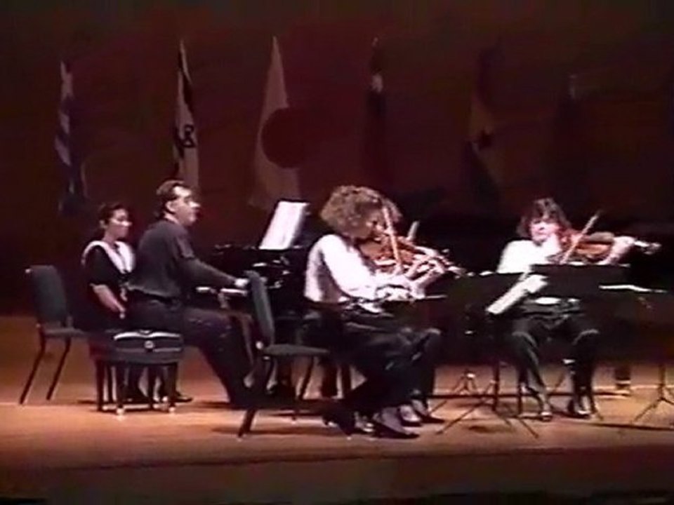 J.Brahms Piano Quintet in F min.[part1] (Mehmet Okonsar,pian