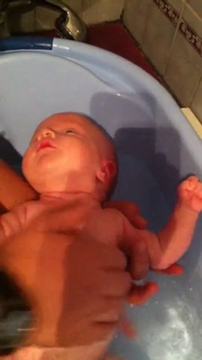 Dans l'eau!