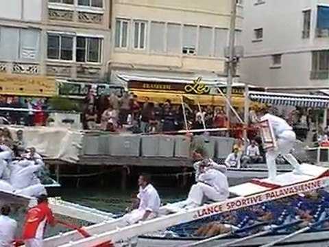 Joutes Languedocienne Jérome CABANEL à PALAVAS 2010