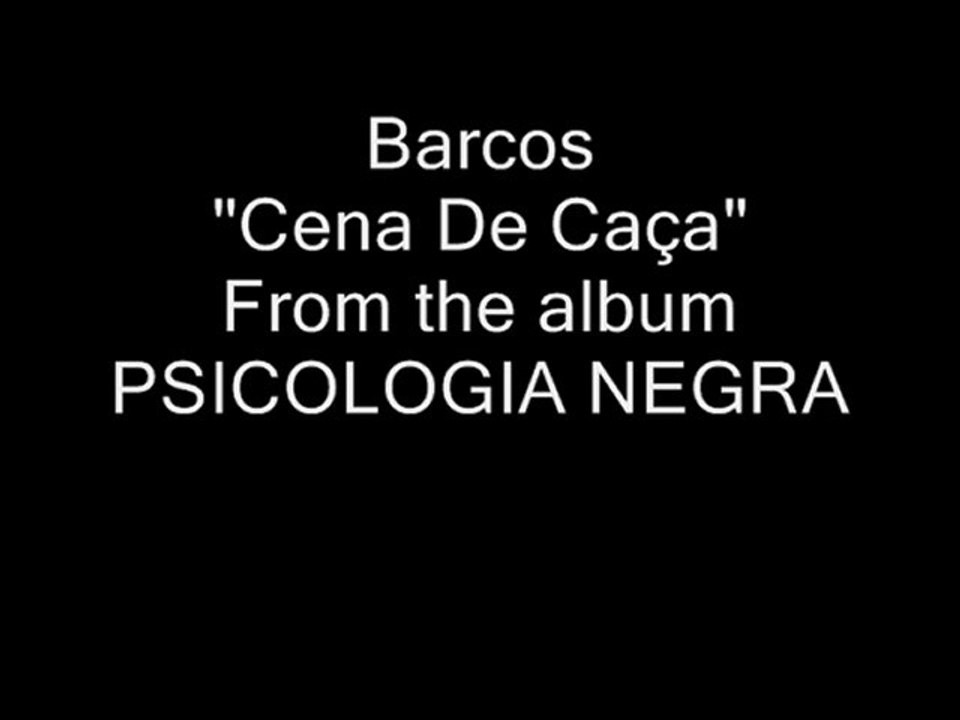 Barcos - Cena De Caça