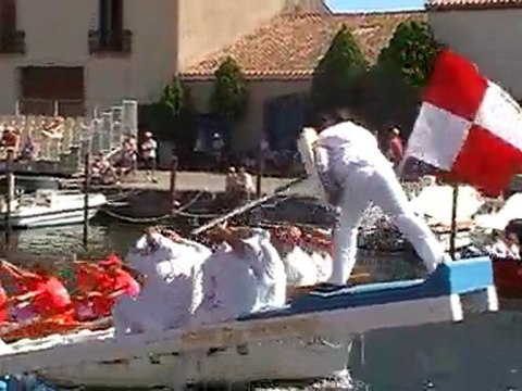 Joutes Languedocienne Arnaud PELLIET à O.Marseillan 2010