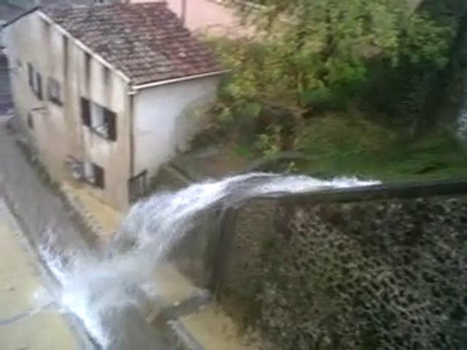 Trois jours de pluie sur Ceyreste.