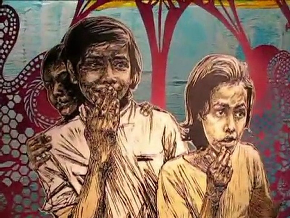 Swoon : Fata Morgana @ Gallerie L.J. ( Paris )