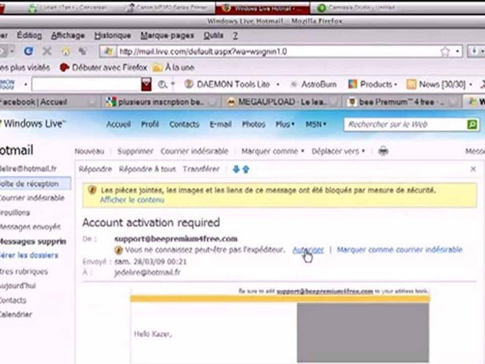 Compte Megaupload Premium Gratuit à vie et légal