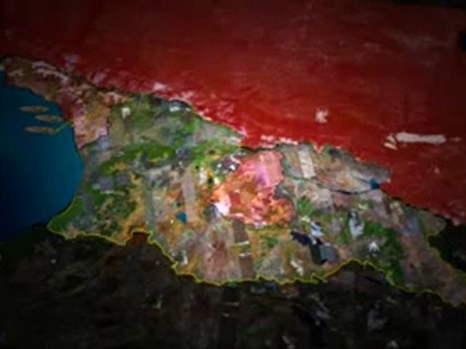 part 1/4 war georgia russia in osetia 2008 08 08 (RUS LANG)