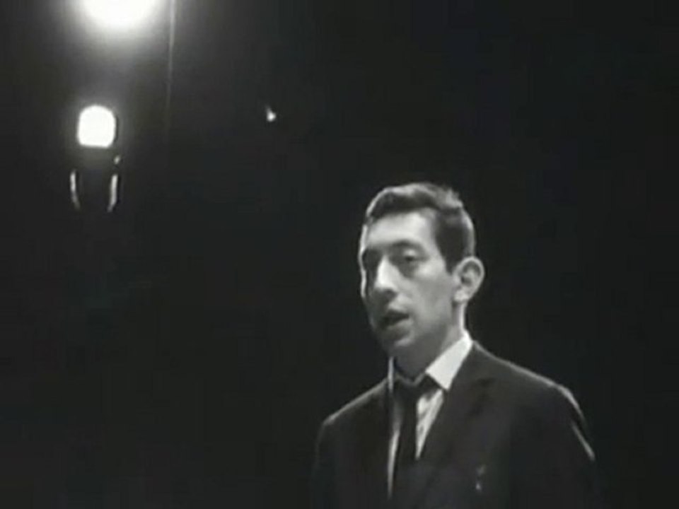 SERGE GAINSBOURG LA CHANSON DE PREVERT CLIP ORTF MUSIQUE FR