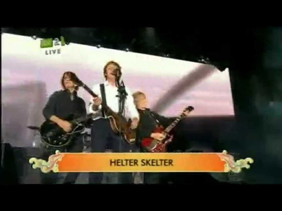 PAUL McCARTNEY  HELTER SKELTER LIVE ON STAGE (AGY)