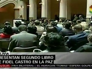 Presentan en Bolivia el libro La Victoria Estratégica de Fi