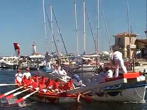 Joutes Languedocienne Arnaud PELLIET à O.Marseillan 2010