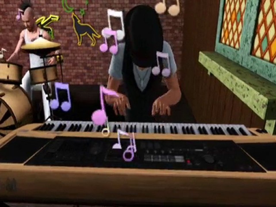 Les sims  3 accés V.I.P :  Groupe de musique