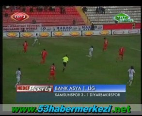 Samsunspor: 3 - Diyarbakırspor: 1