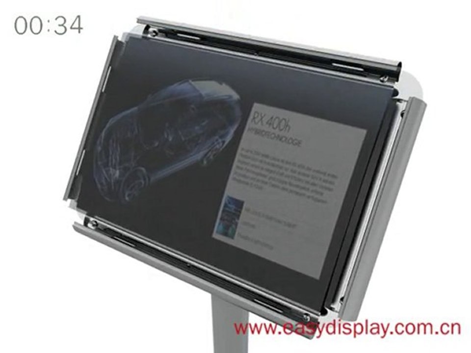 Standing Snap frame and poster frame