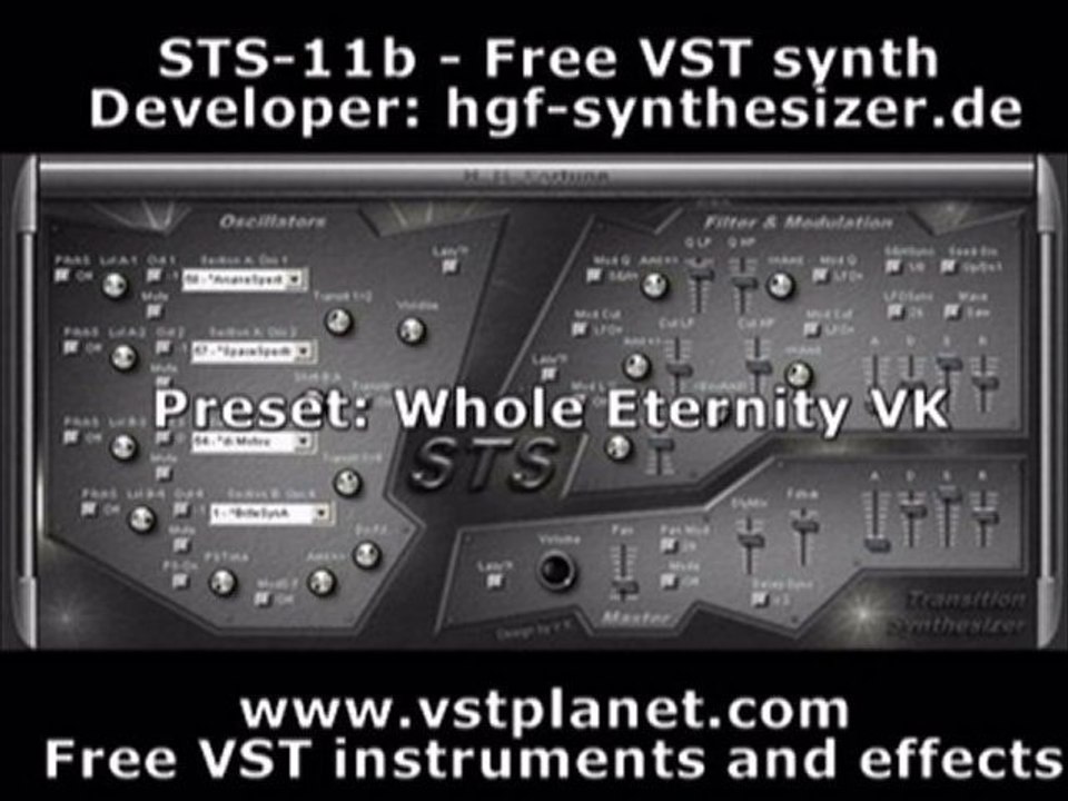 STS-11b - Free VST synth
