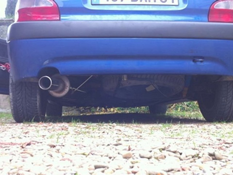 Prise de son Saxo vts 16v silencieux CSC