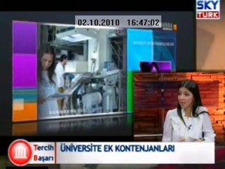 Plato Meslek Yüksekokulu – SKTURK Tercih Başarı TV Programı