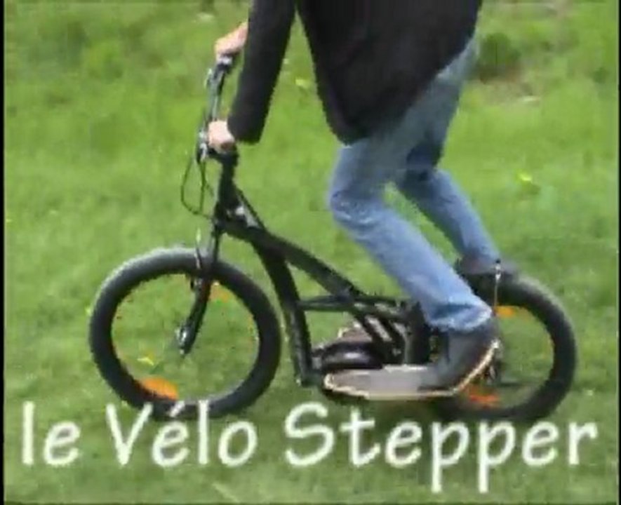 Le Vélo stepper - steppez au lieu de pédaler !