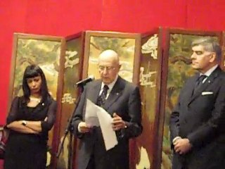 Discorso Napolitano a Hong Kong