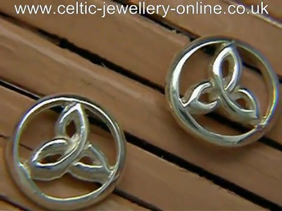 Silver Celtic Earrings DWA319