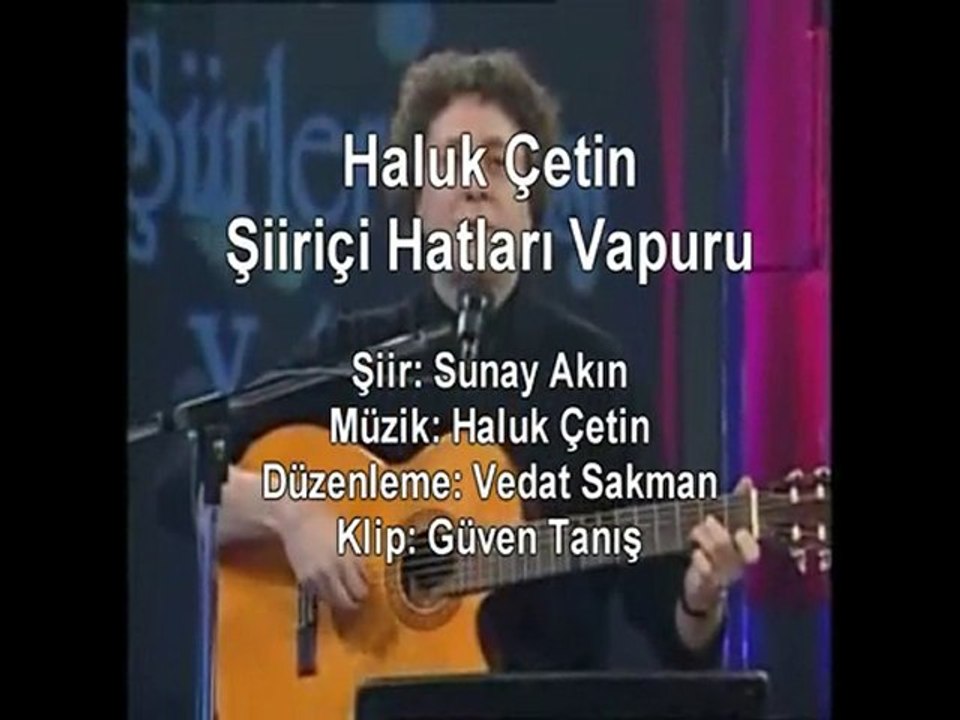 Haluk Çetin - Şiiriçi Hatları Vapuru