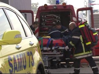 Exercice de crash aérien sur l’aéroport de Chambéry-Voglans